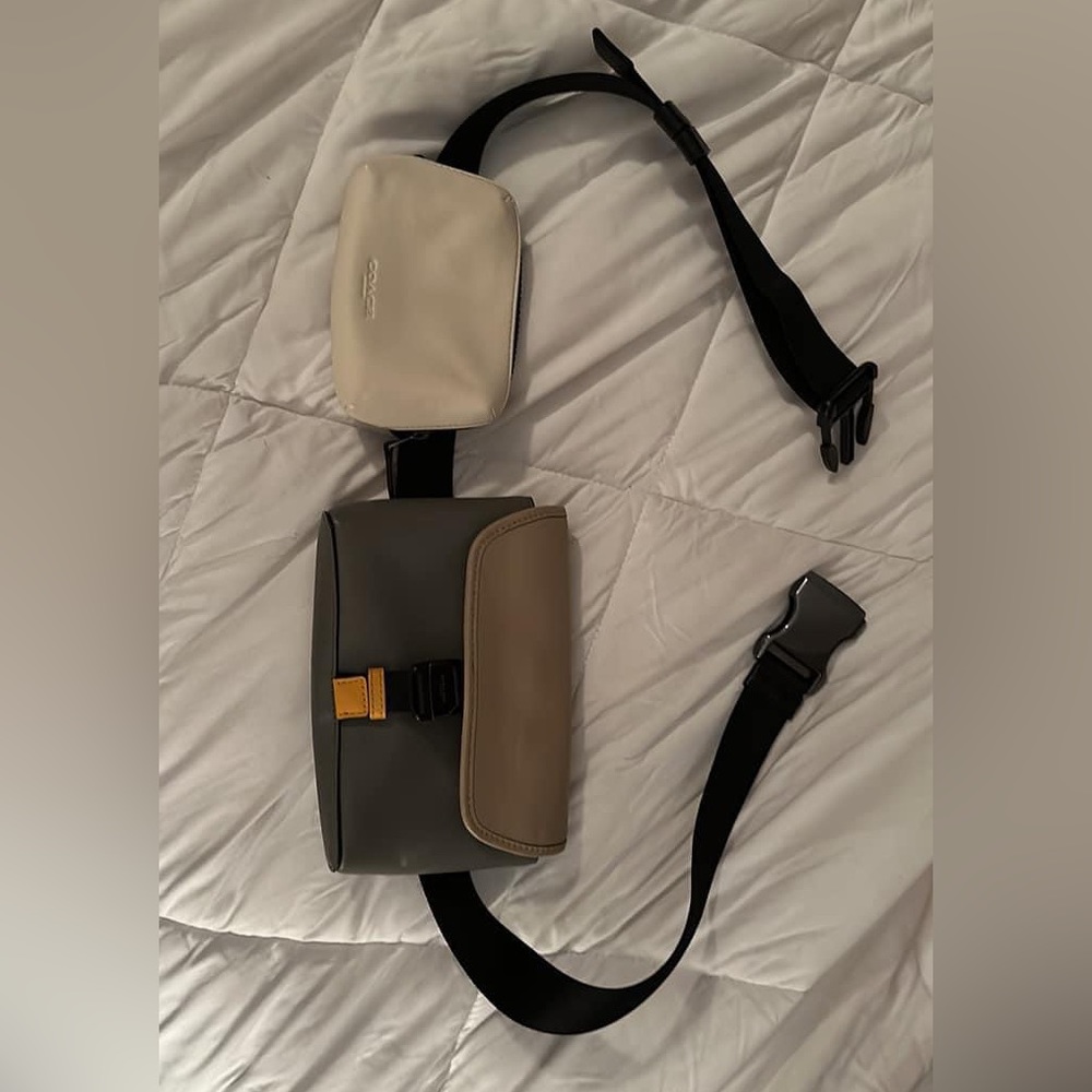 Coach belt bag.